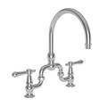 Newport Brass Kitchen Bridge Faucet in Polished Chrome 9463/26